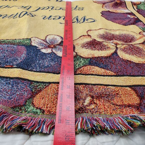 Caring Keepsakes Tapestries Blanket When Someone Special Becomes A Memory - Picture 6 of 8